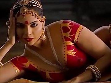 Traditional indian nude dance