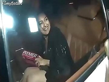 Sonakshi Sinha s OOPS MOMENT while sitting in the car boobs  Cleavage