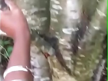 busty indian wife fucking in outdoor with moans