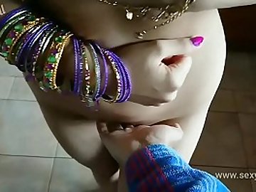 Blue saree daughter blackmailed forced to strip, groped, molested and fucked by old grand father desi chudai bollywood hindi sex video POV Indian