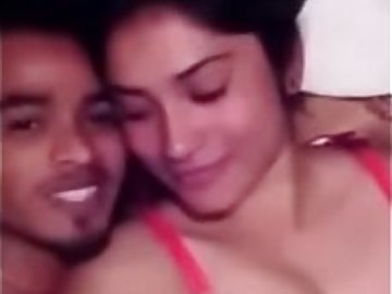 Desi couple enjoying