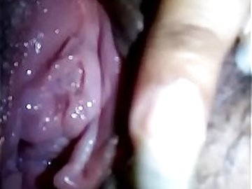Desi married wife rubbing her pussy in front of bf