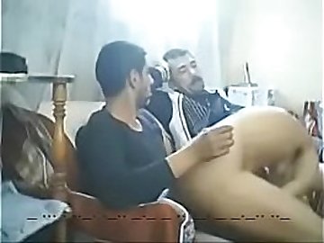 Arab Cuckold hubby new fantasy shring wife with servant