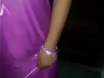 Indian girl show boobs in nighty