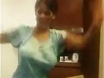 Indian Aunty Dance With Big Boobs