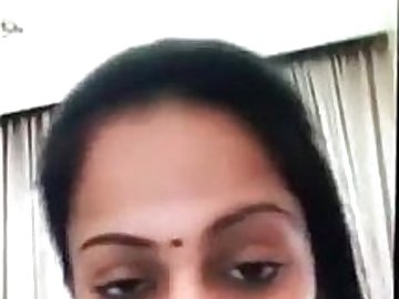 Desi bhabhi having video chat with devar