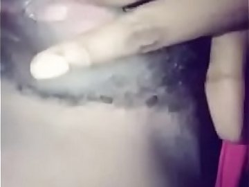 Wet pussy fingered