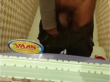 Touching myself in bathroom