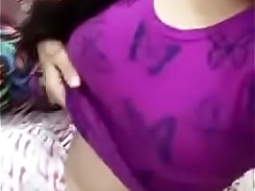 Bangalore girl with Big tits on webcam