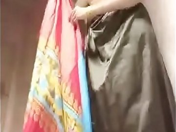 Swathi naidu changing dress part-1