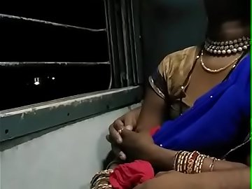 Newly Married Indian Couple On Honeymoon Sex In Train