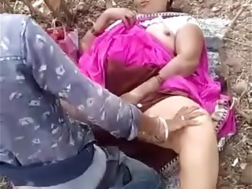 Indian School Teacher Seducing Her Student In Risky Outdoor Fucking